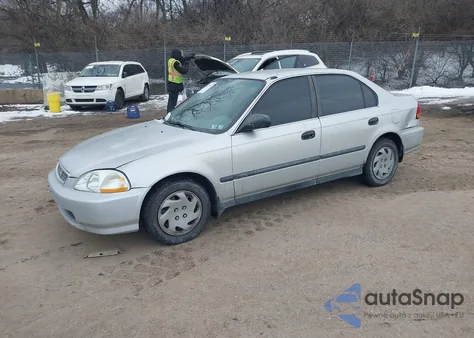 1996 Honda Civic Lx from USA, damaged, VIN 2HGEJ6674TH550393